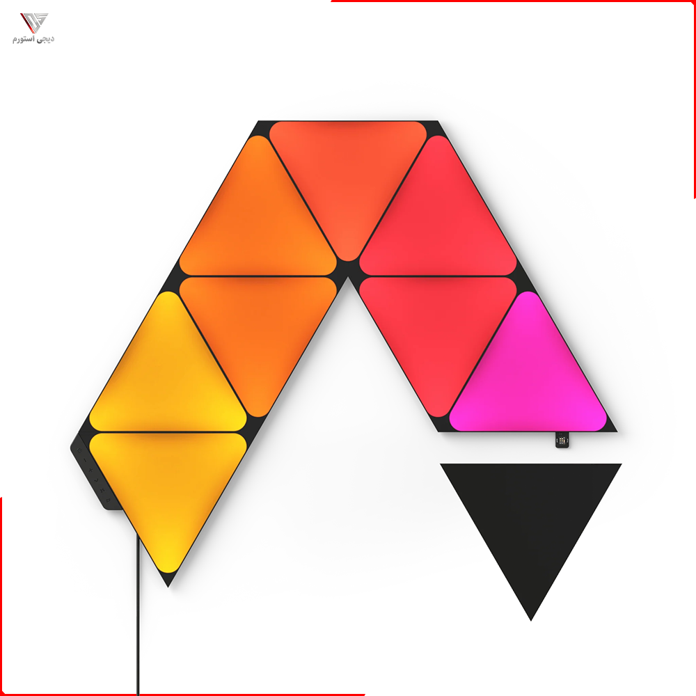 پنل هوشمند Nanoleaf Shapes Triangles Limited Edition Ultra Black — تصویر ۲