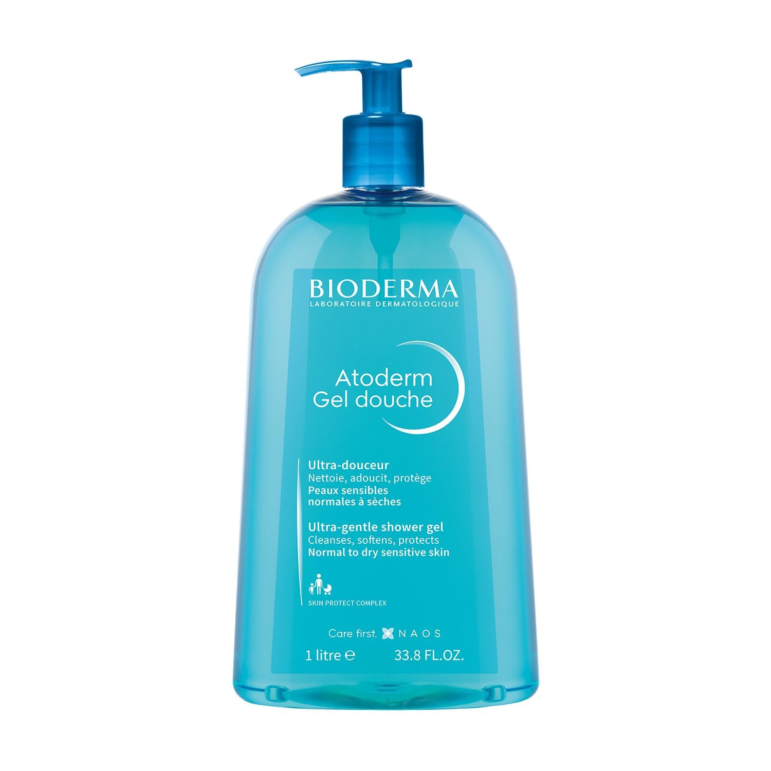 ژل شستشوی بایودرما مناسب پوست مختلط تا چرب مدل ATODERM حجم 500میلی لیتر