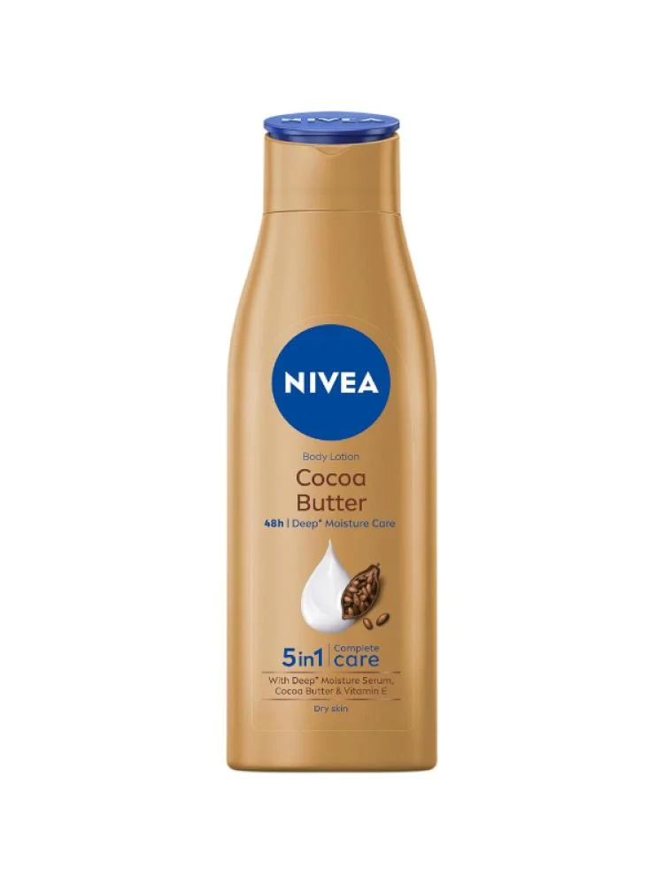 لوسیون بدن NIVEA برای پوست های خشک، کره کاکائو