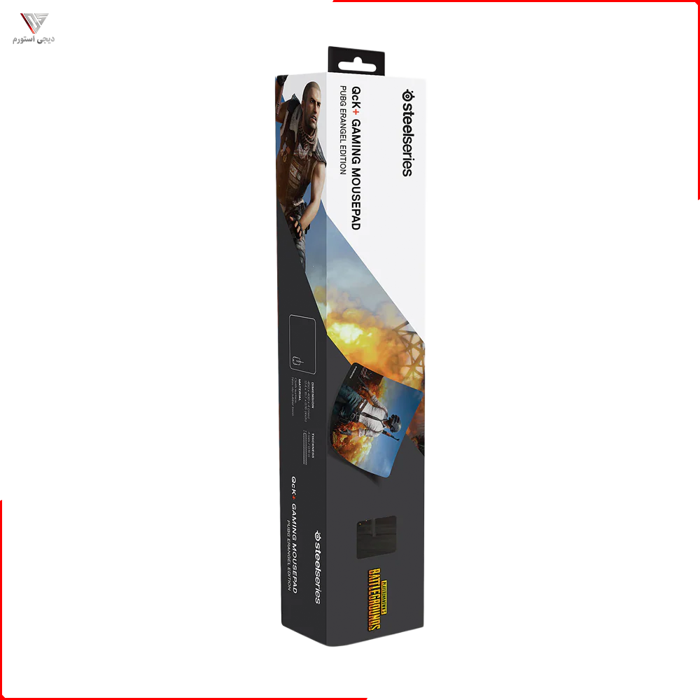 موس پد Steelseries Qck+ Pubg Erangel Edition — تصویر ۵