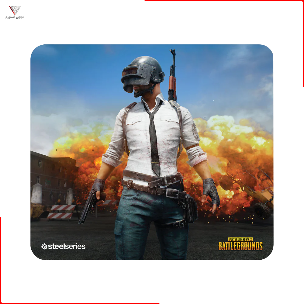 موس پد Steelseries Qck+ Pubg Erangel Edition — تصویر ۲
