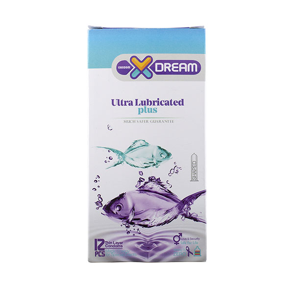کاندوم اولترا لوبریکانت پلاس ایکس دریم XDream Ultra Lubricated Plus بسته 12 عددی — تصویر ۲