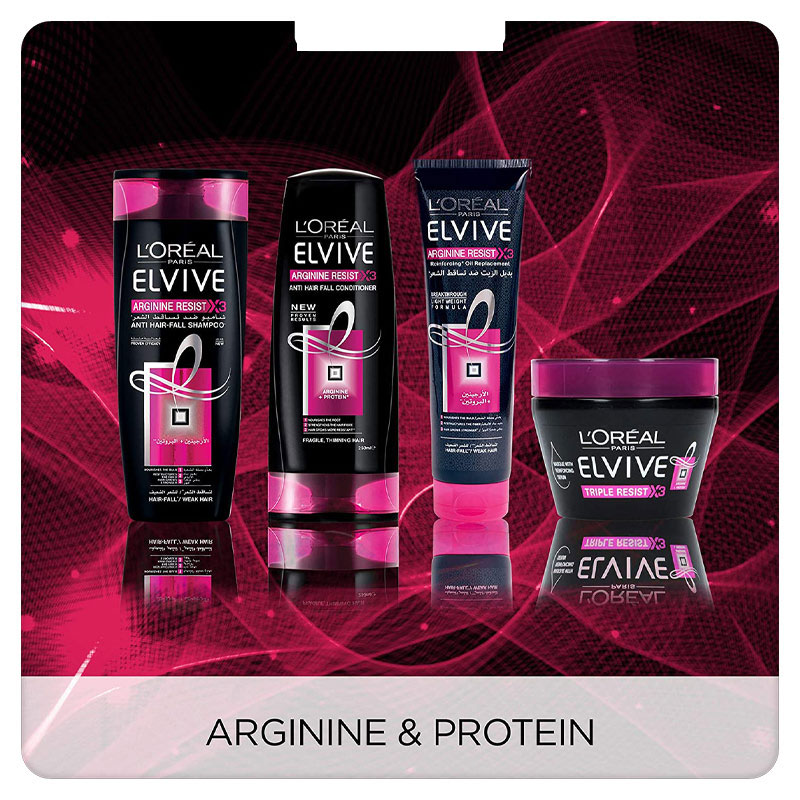 ماسک مو ضد ریزش لورال مدل Arginine Resist حجم 300میل — تصویر ۴