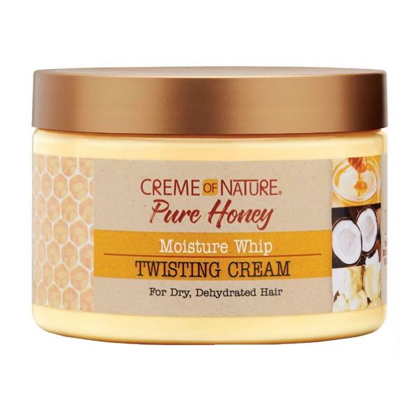 کرم آبرسان و فر کننده موی کرم آو نیچر Creme of Nature Pure Honey وزن 326 گرم