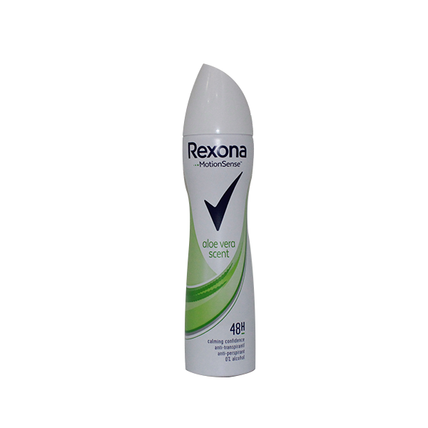 اسپری زنانه رکسونا مدل aloevera حجم 150 میل — تصویر ۲