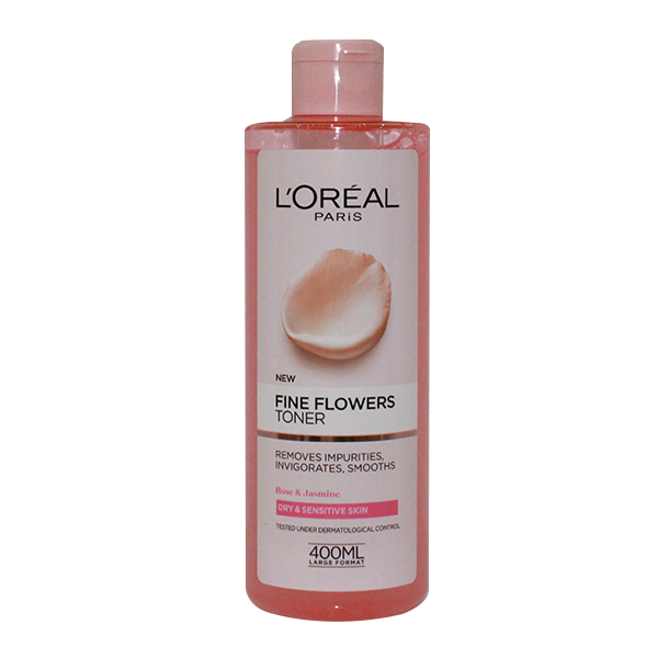 تونر لورال مخصوص پوست خشک مدل Fine flowers