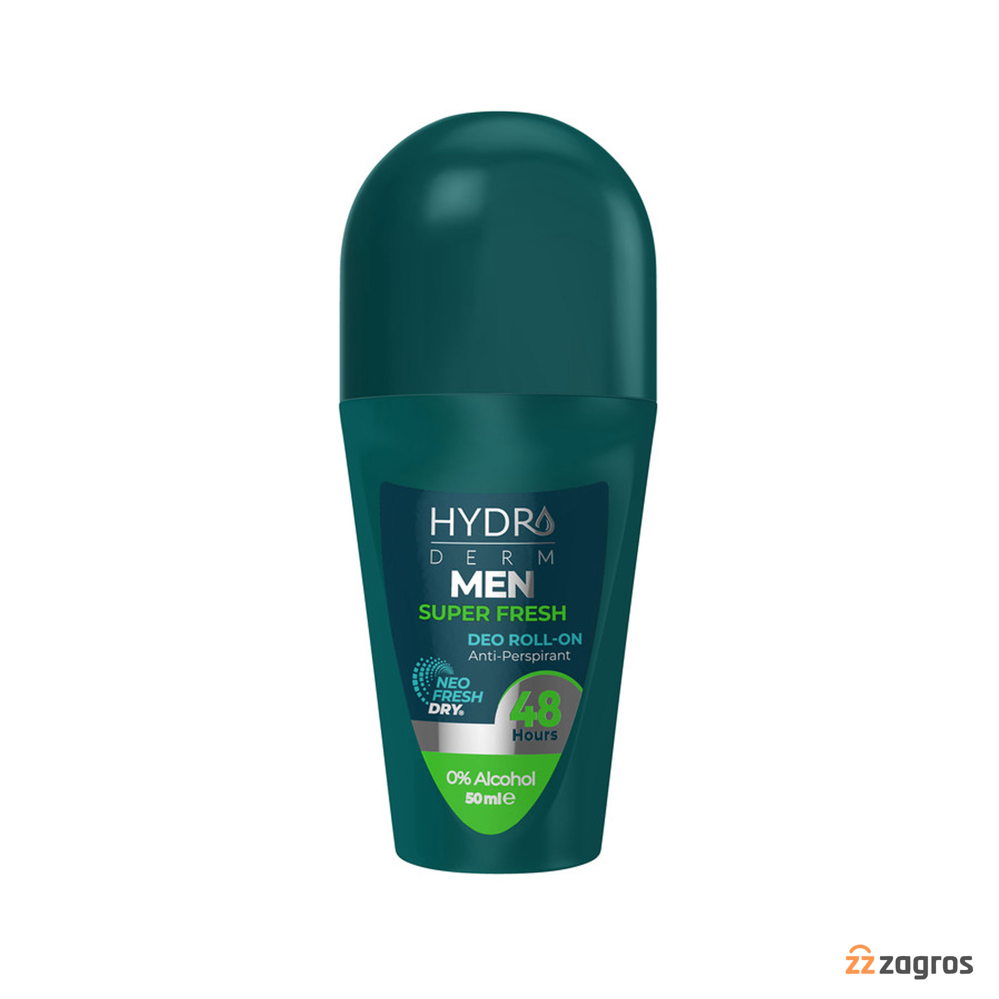 رول ضد تعریق مردانه هیدرودرم مدل Super Fresh حجم 50 میل — تصویر ۲