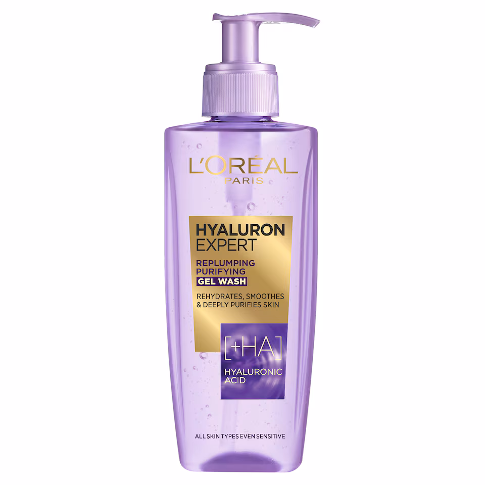 ژل شستشو لورال Hyaluron Expert