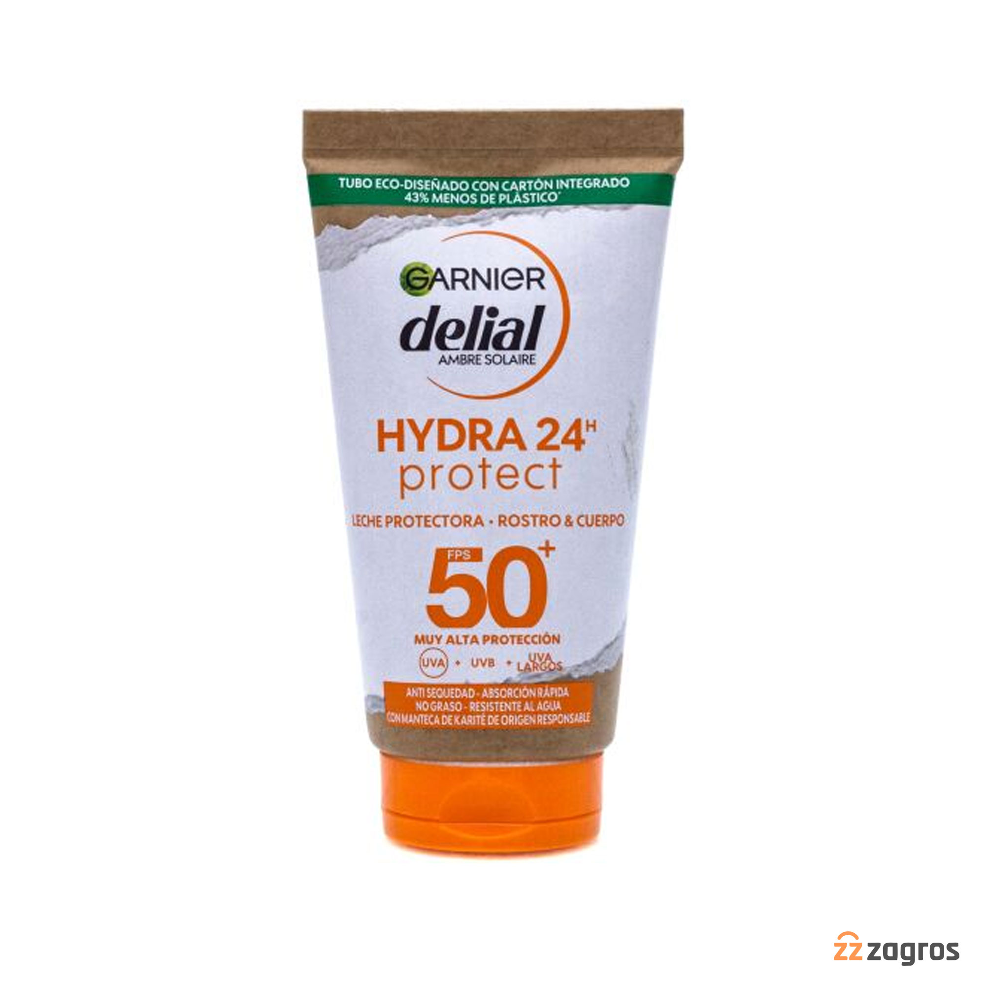 شیر ضد آفتاب صورت و بدن گارنیر +SPF50 مدل Delial حجم 50 میل