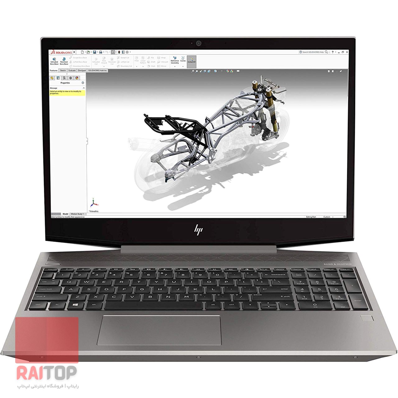 لپ تاپ ورک استیشن HP مدل ZBook 15v G5