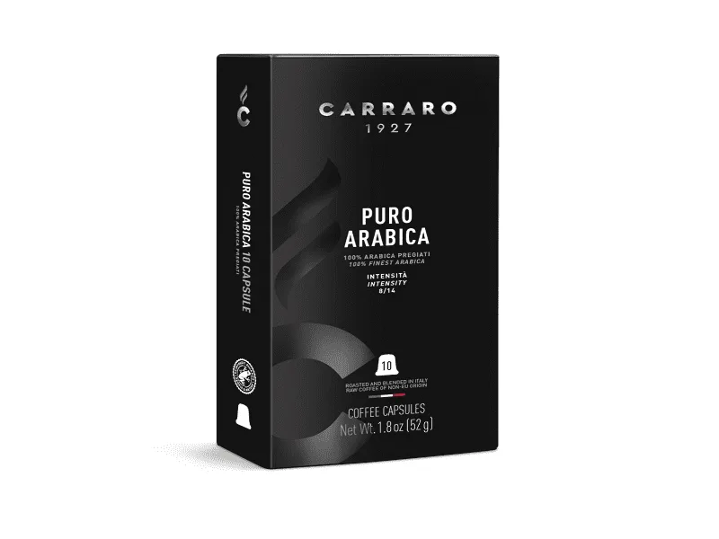 کپسول قهوه CARRARO مدل PUR ARABICA — تصویر ۲