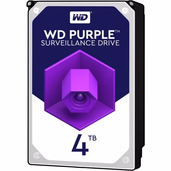 هارد WESTERN DIGITAL مدل PURPLE 4TB
