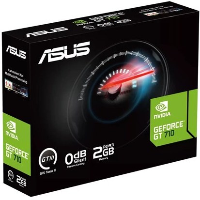 کارت گرافیک ایسوس مدل GT710 ظرفیت ۲ گیگابایت GDDR3BRK EVO