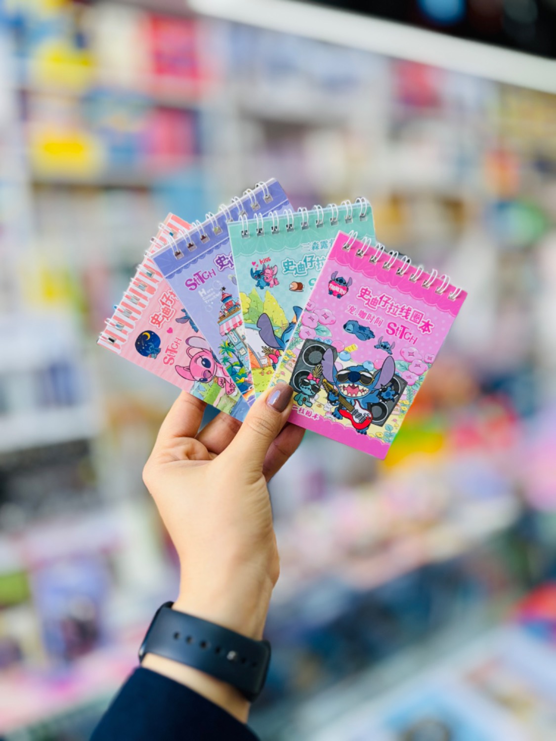 دفترچه یادداشت استیکری استیچ و کرومی