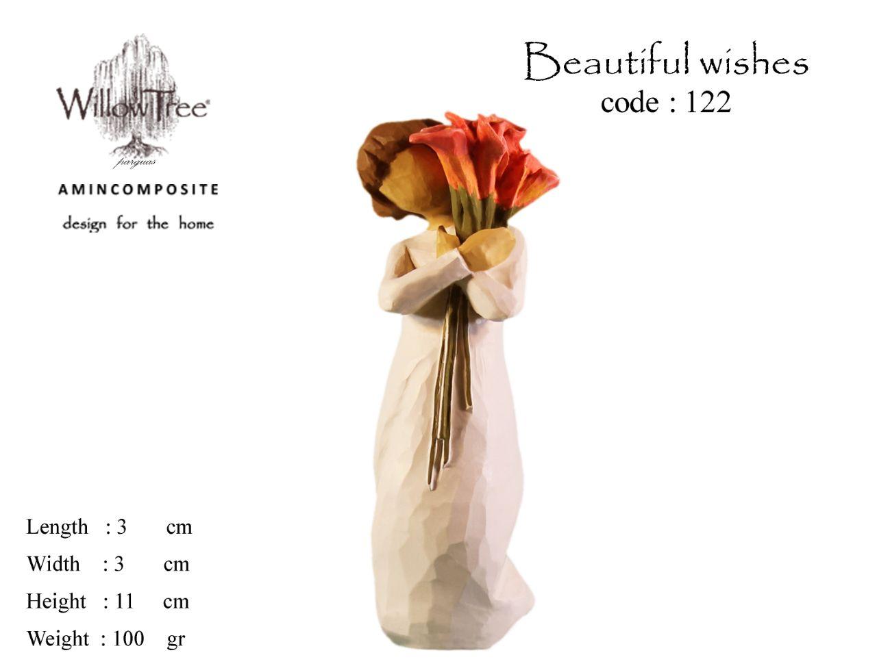 مجسمه ویلوتری مدل آرزوهای زیبا کد 122 WillowTree Beautiful Wishes 122 Statue — تصویر ۲