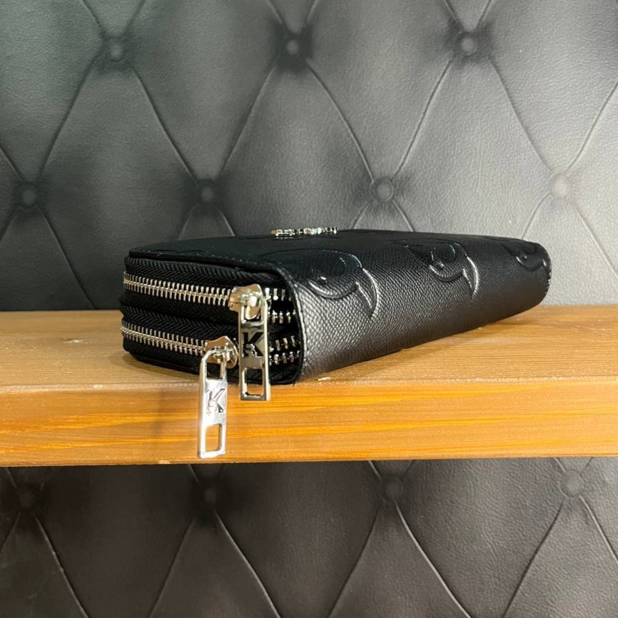 کیف پول دستی کارل لاگرفلد Ikon Mono سیم اورجینال — تصویر ۴