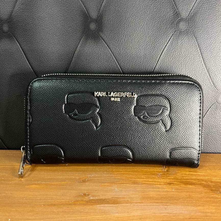 کیف پول دستی کارل لاگرفلد Ikon Mono سیم اورجینال — تصویر ۵