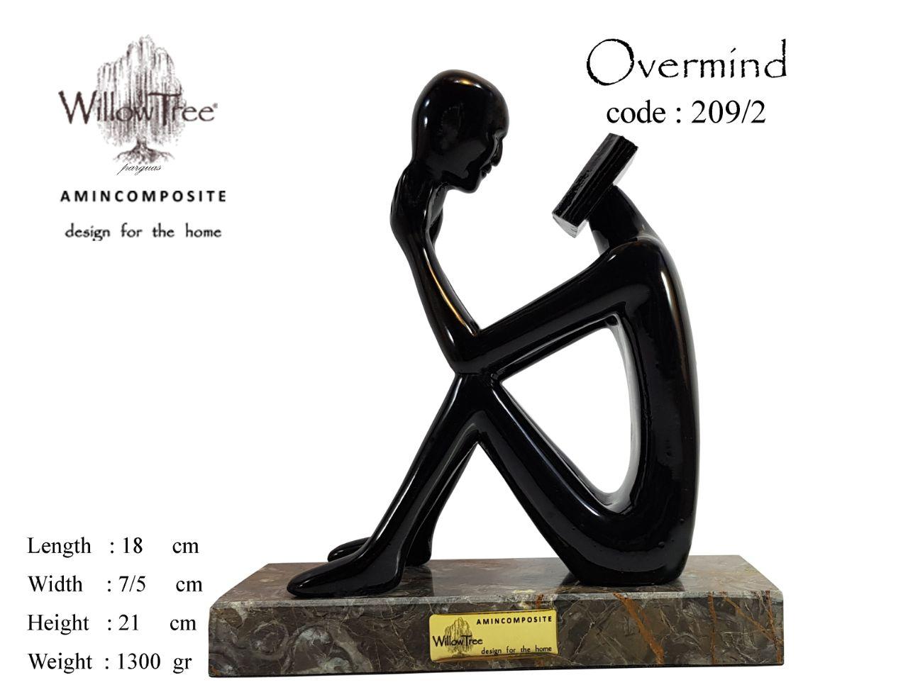مجسمه امین کامپوزیت مدل ذهن برتر کد 209 AminComposite Over Mind 209 Statue — تصویر ۴