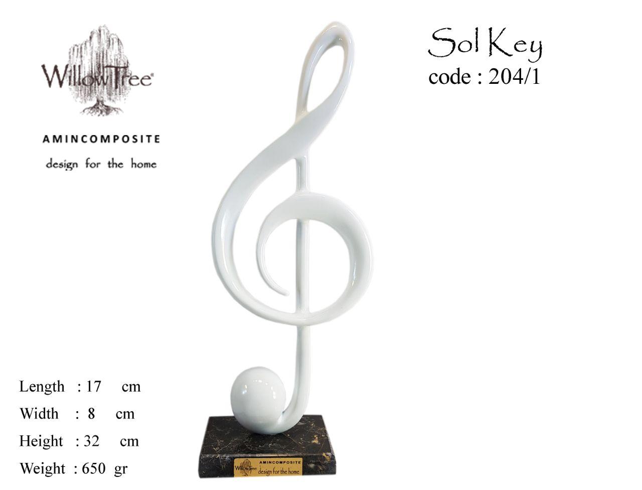 مجسمه ویلوتری مدل کلیدسل کد 204 WillowTree Sol Key 204 Statue — تصویر ۳