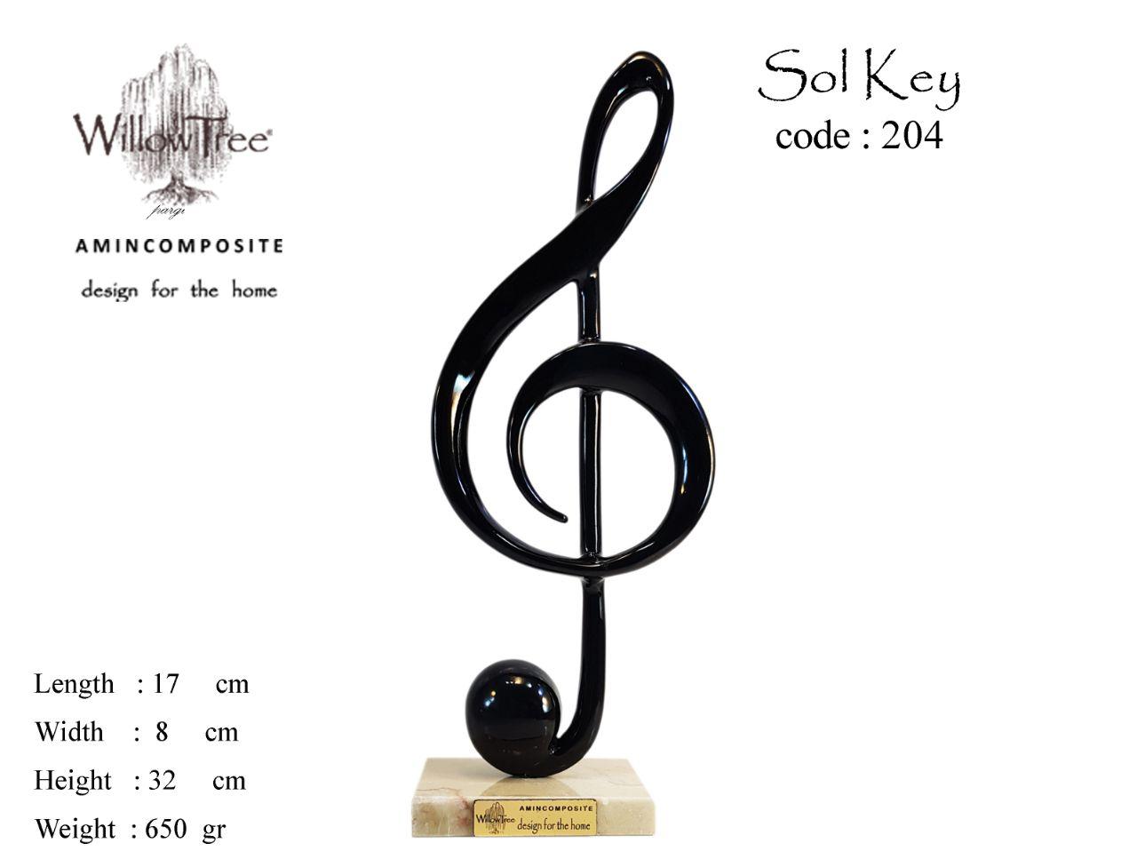 مجسمه ویلوتری مدل کلیدسل کد 204 WillowTree Sol Key 204 Statue — تصویر ۲