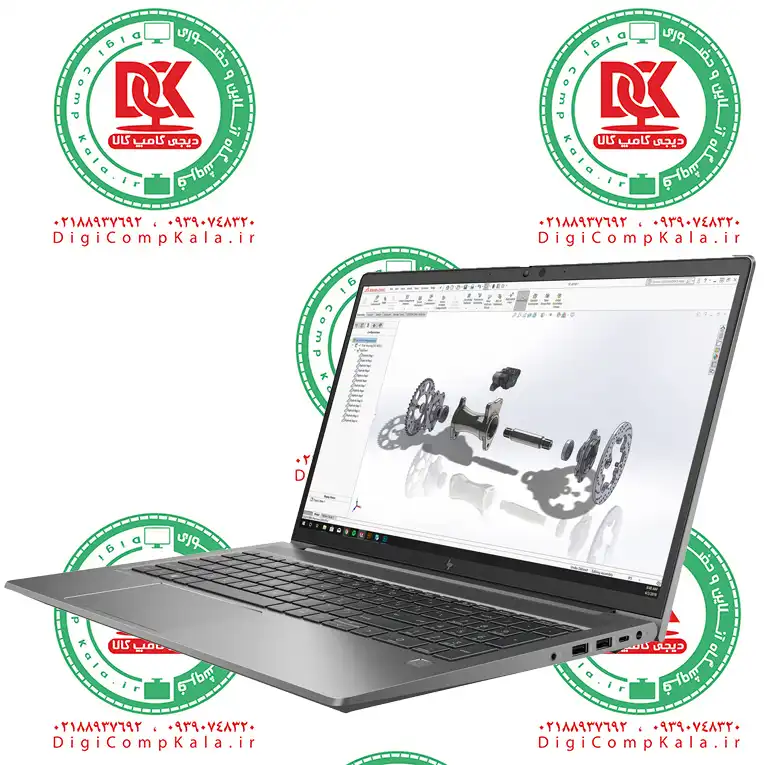 لپ تاپ 15.6 اینچ اچ پی HP ZBook Power 15 G7 Intel Core i9 10885H Nvidia Quadro T1000 Max-Q 4GB FullHD IPS نسل 10 اینتل سری ق? — تصویر ۵