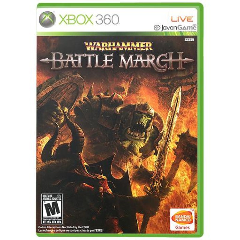 دیسک بازی Warhammer Battle March Xbox 360
