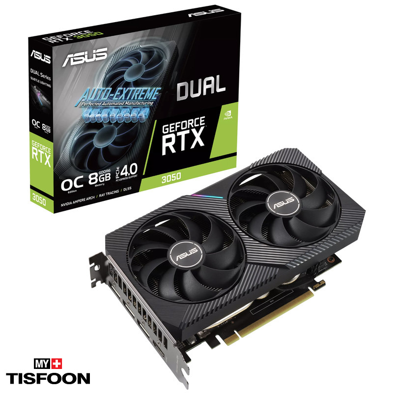 کارت گرافیک ایسوس مدل Dual GeForce RTX 3050 OC D6 8GB-V2