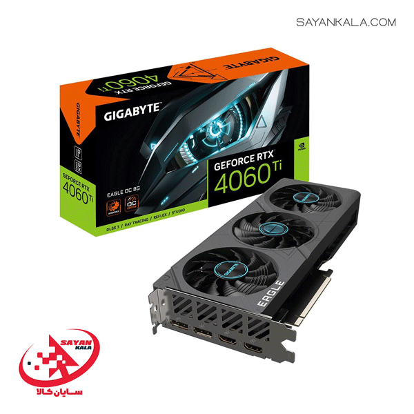 کارت گرافیک گیگابایت مدل GRAPHIC CARD GIGABYTE EAGLE RTX 4060 Ti 8GB OC
