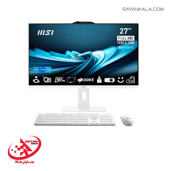 کامپیوتر همه کاره ام اس آی مدل AIO MSI AP272P 14M I5 14400 RAM 16GB SSD 1TB