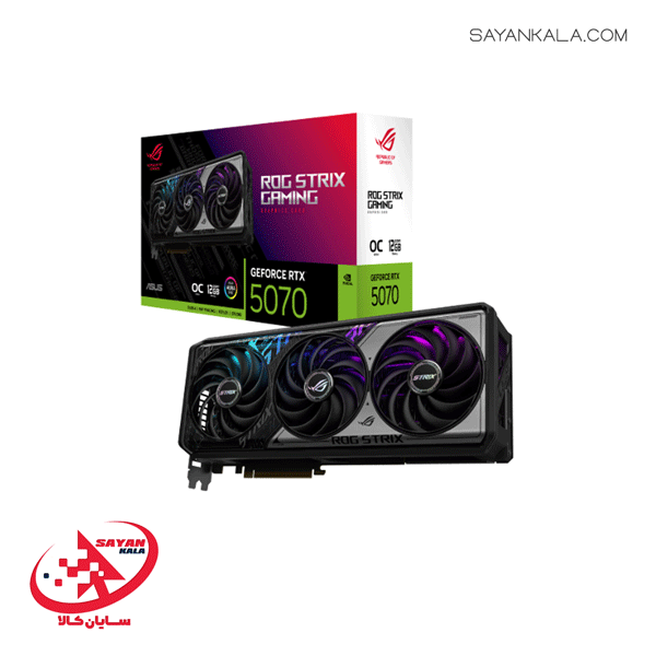 کارت گرافیک ایسوس مدل GRAPHIC CARD ASUS ROG STRIX GEFORCE RTX 5070 12GB OC