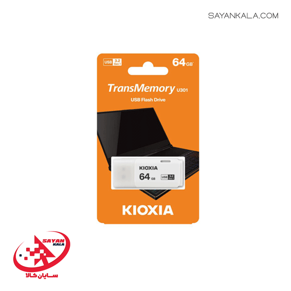 فلش مموری کیوکسیا مدل Flash Memory KIOXIA U301 64GB — تصویر ۲