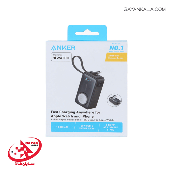 پاور بانک انکر مدل POWER BANK ANKER A1657H 10000mAH 35W BLACK