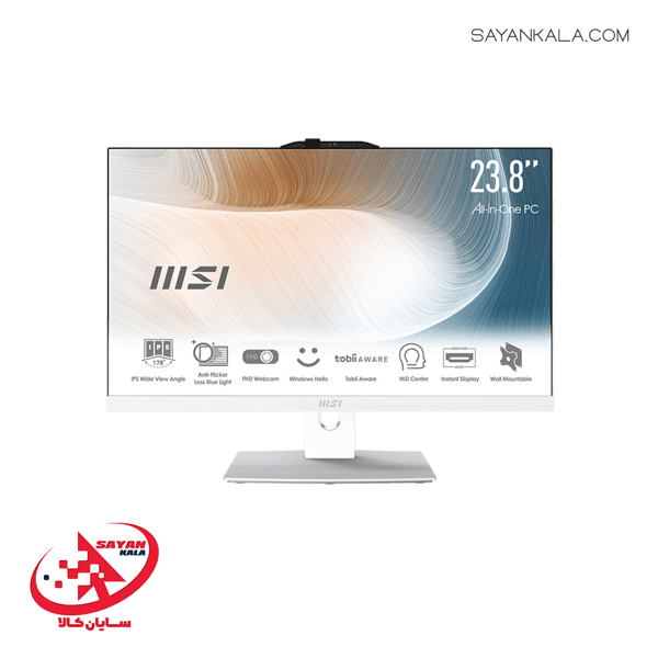 کامپیوتر همه کاره ام اس آی مدل AIO MSI AM242P I5 1235U RAM 16GB SSD 1TB