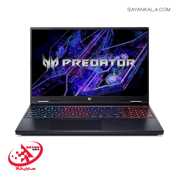 لپ تاپ ایسر مدل LAPTOP ACER PREDATOR HELIOS NEO 16 I9 14900HX RAM 32GB SSD 1TB GEFORCE RTX 4060 8GB
