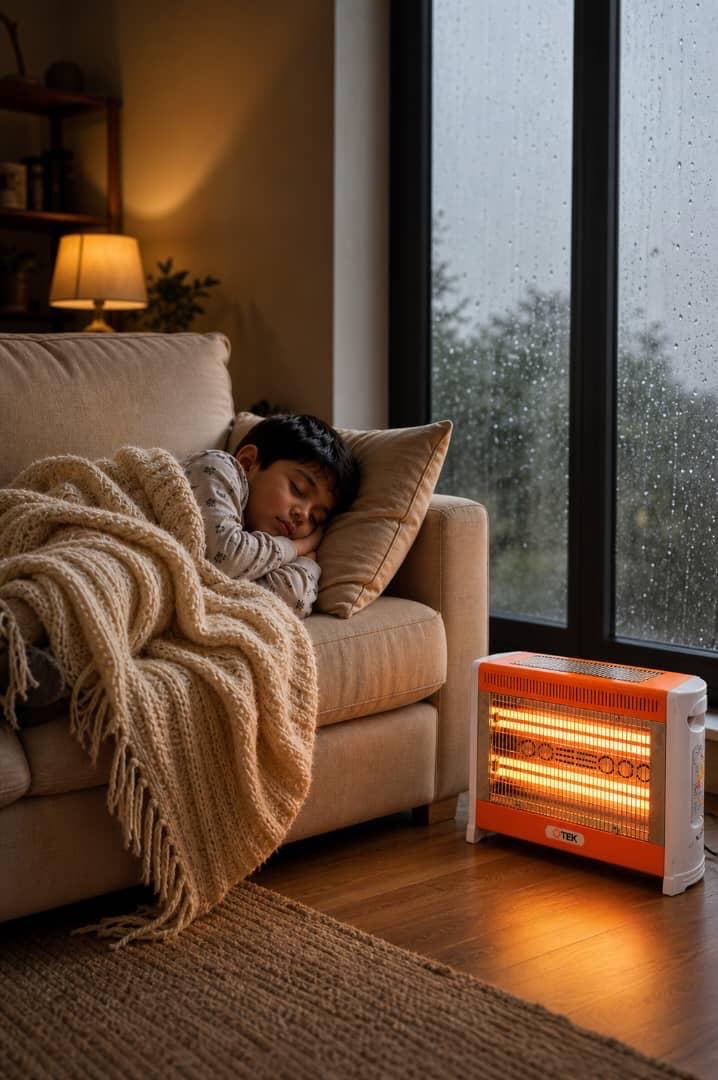 هیتر برقی OTEK مدل 2000W( فروش فوقالعاده) تخفیف ویژه — تصویر ۶