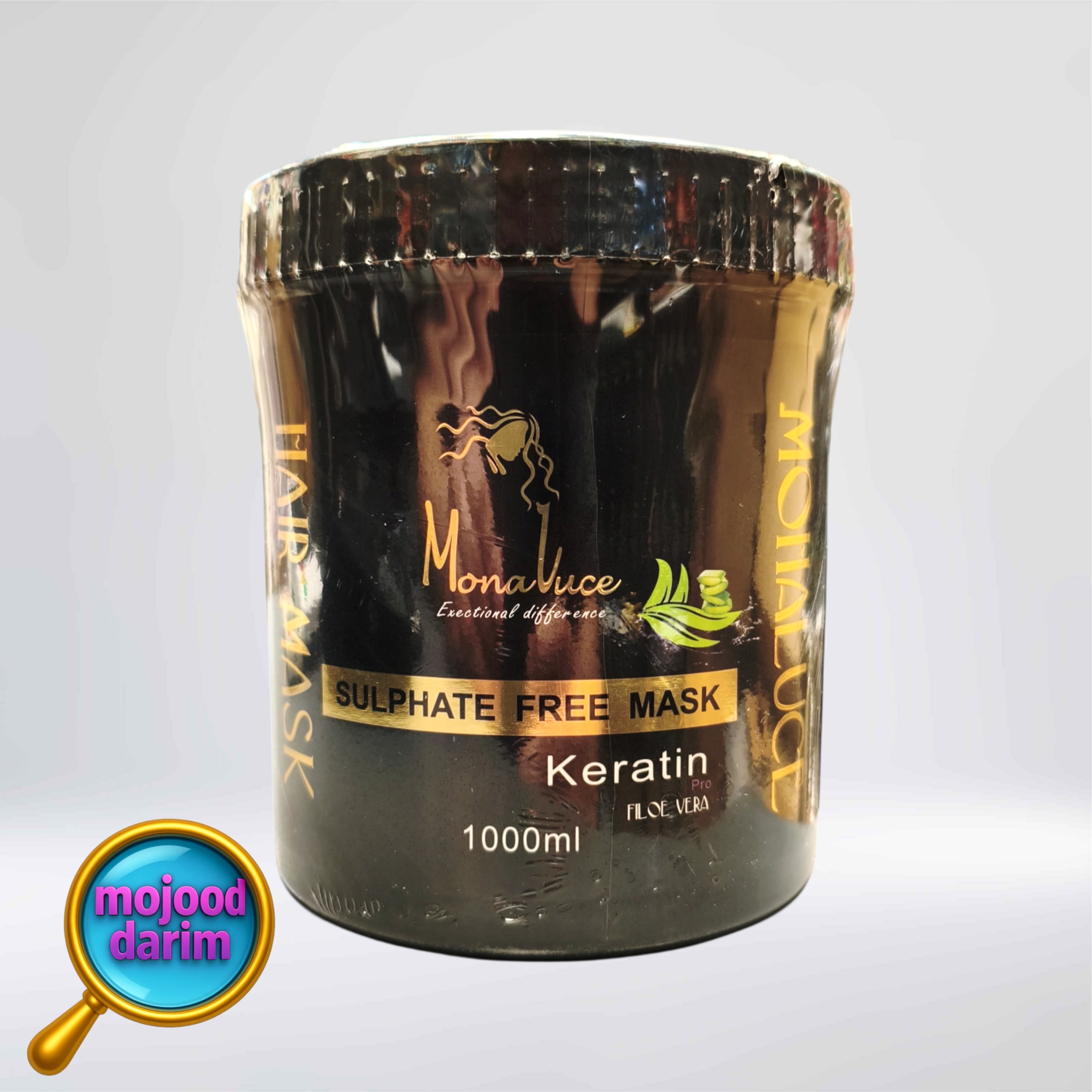 ماسک مو مونالوسی MonaLuce | کراتین و آلوئه‌ورا 1000 میل — تصویر ۲