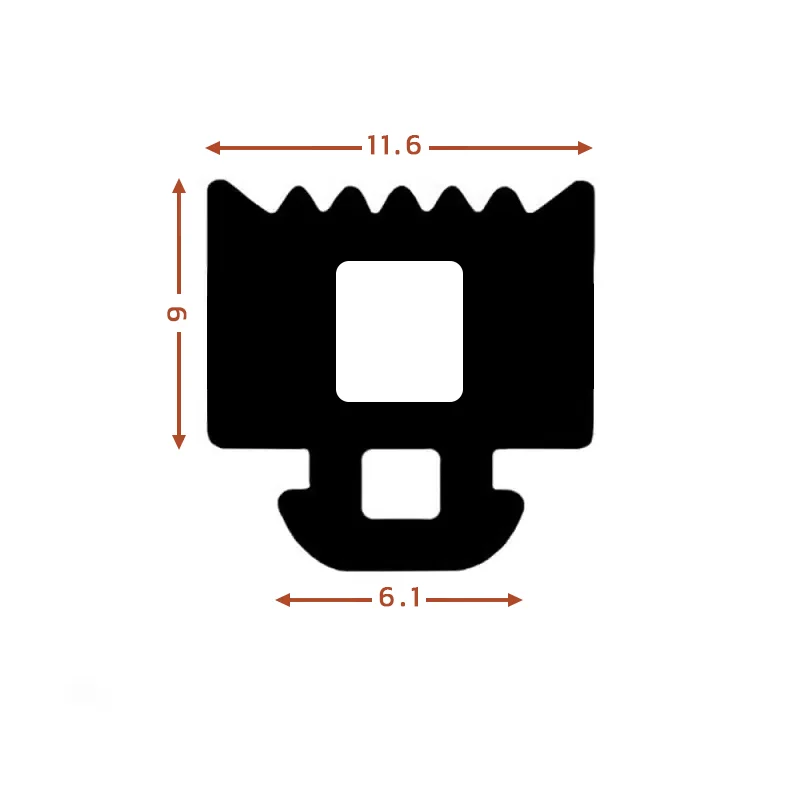 لاستیک کرتین وال cf-09