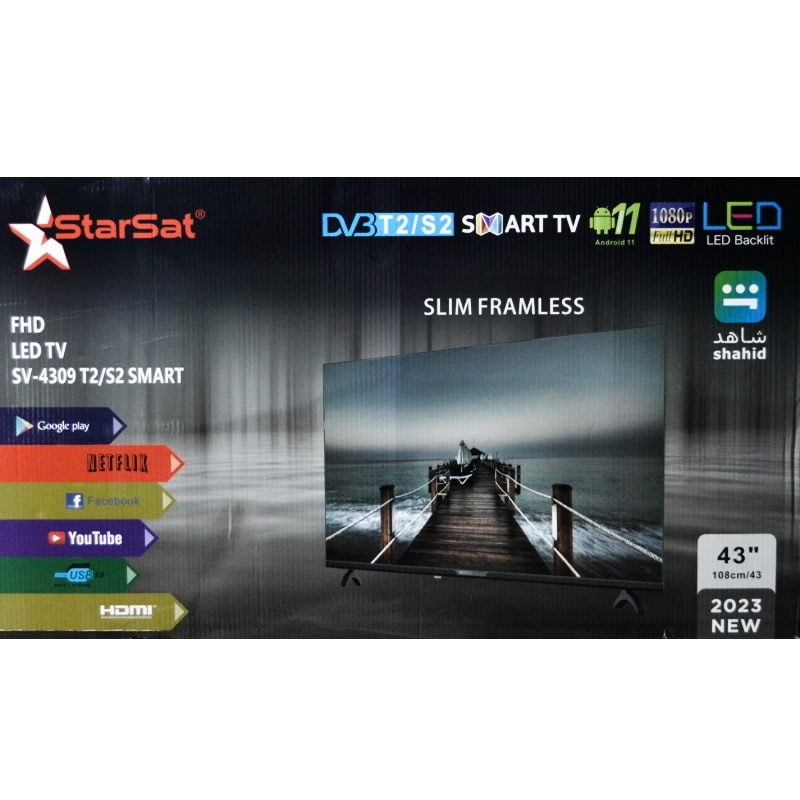 تلویزیون هوشمند 43 اینچ استارست مدل SV-4309