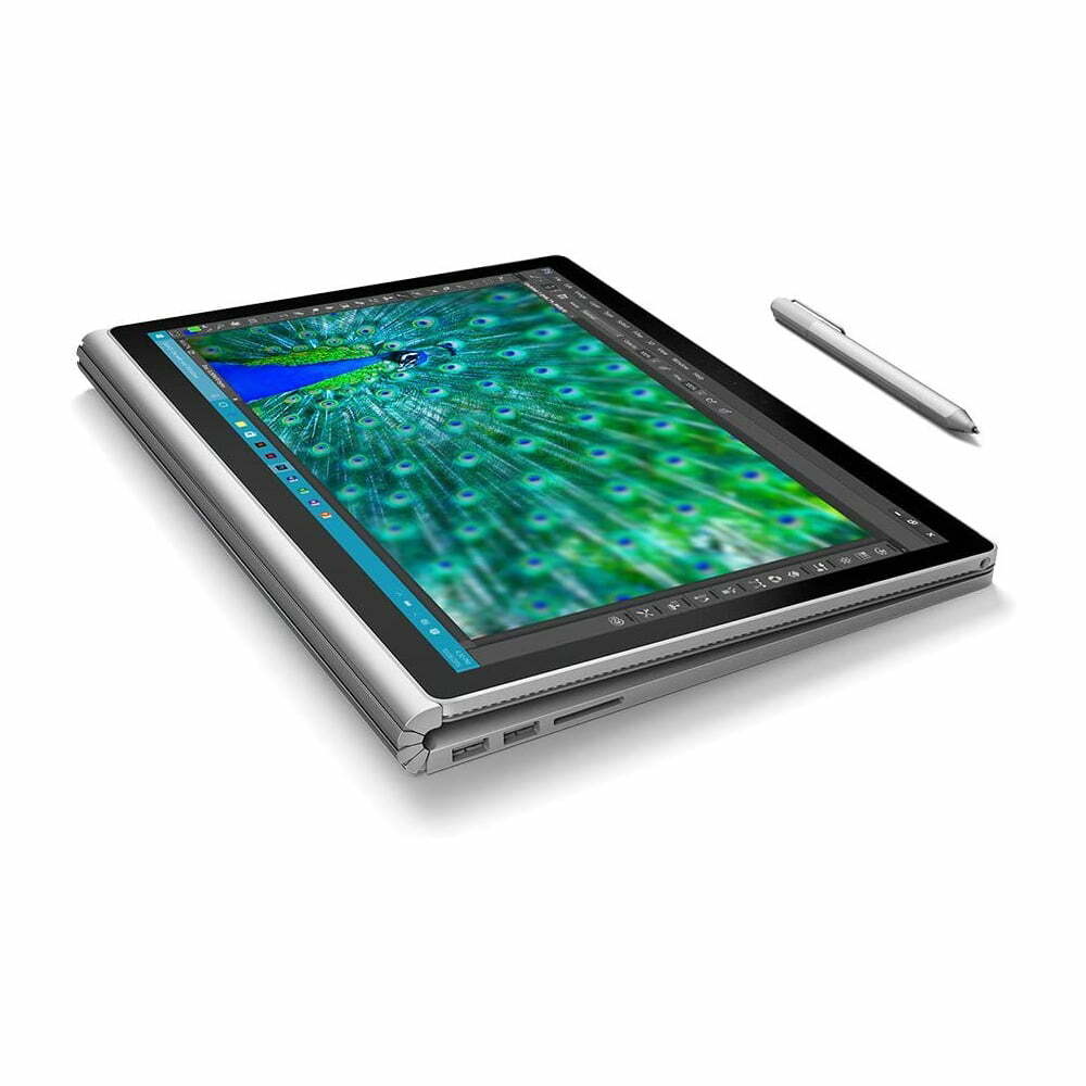 لپ تاپ Stock Microsoft Surface Book 2 / i7-8650U / 16 / 512 / 2G GTX 1050 / 13.5″ 4K IPS Touch
