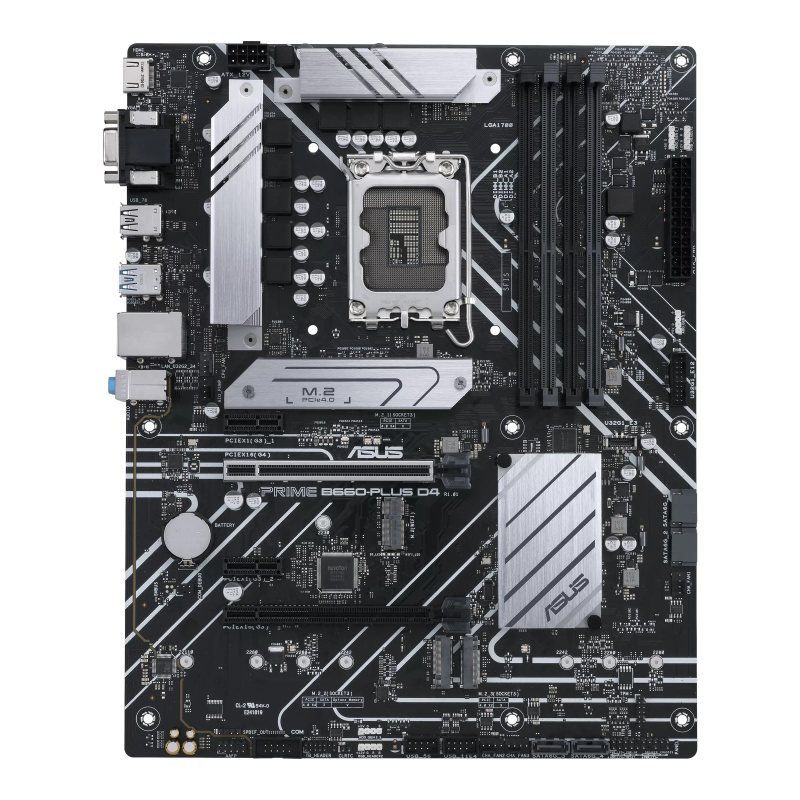 مادربرد استوک ایسوس مدل ASUS PRIME B660-PLUS D4