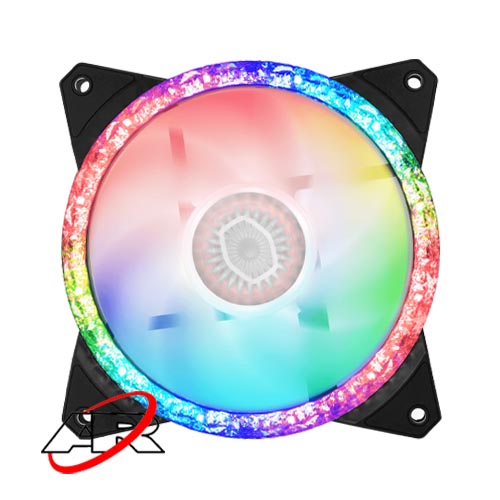 فن کیس کولر مستر مدل MASTER FAN MF120 Prismatic 3in1 — تصویر ۲