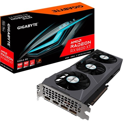 کارت گرافیک گیگابایت GIGABYTE Graphics Card Radeon RX 6600 EAGLE 8GB