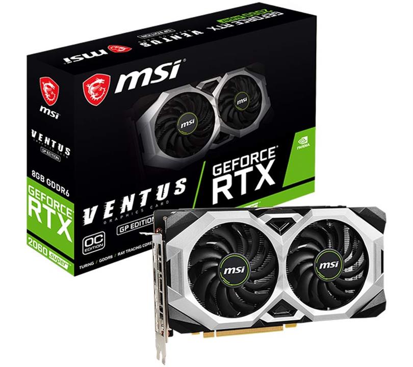 کارت گرافیک ام اس آی MSI Graphics Card RTX 2060 SUPER VENTUS OC 8GB