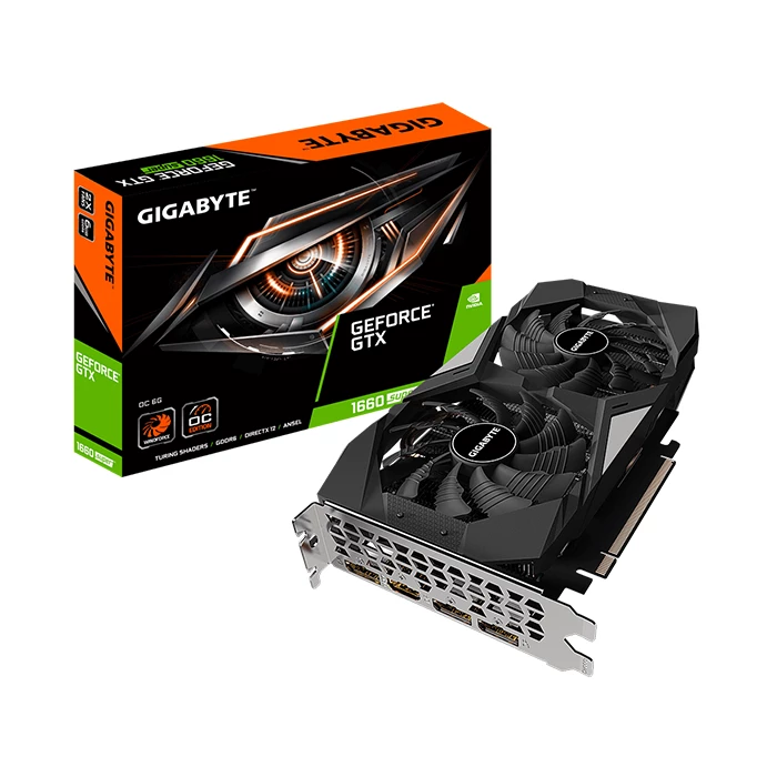 کارت گرافیک گیگابایت GIGABYTE Graphics Card GTX 1660 SUPER GAMING 6G