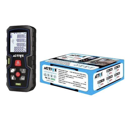 متر لیزری شارژی 120 متری AC-76120L اکتیو