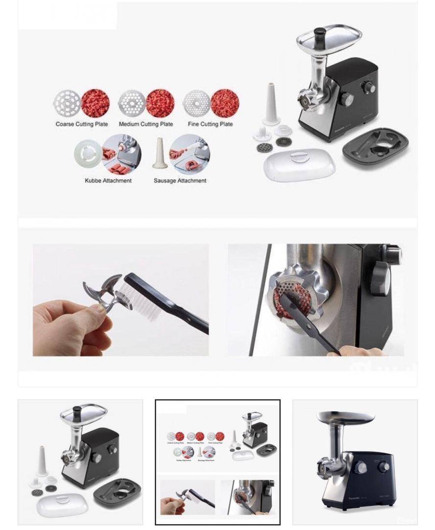 چرخ گوشت 1700 وات پاناسونیک ژاپن مدل MK-GJ1700 — تصویر ۵
