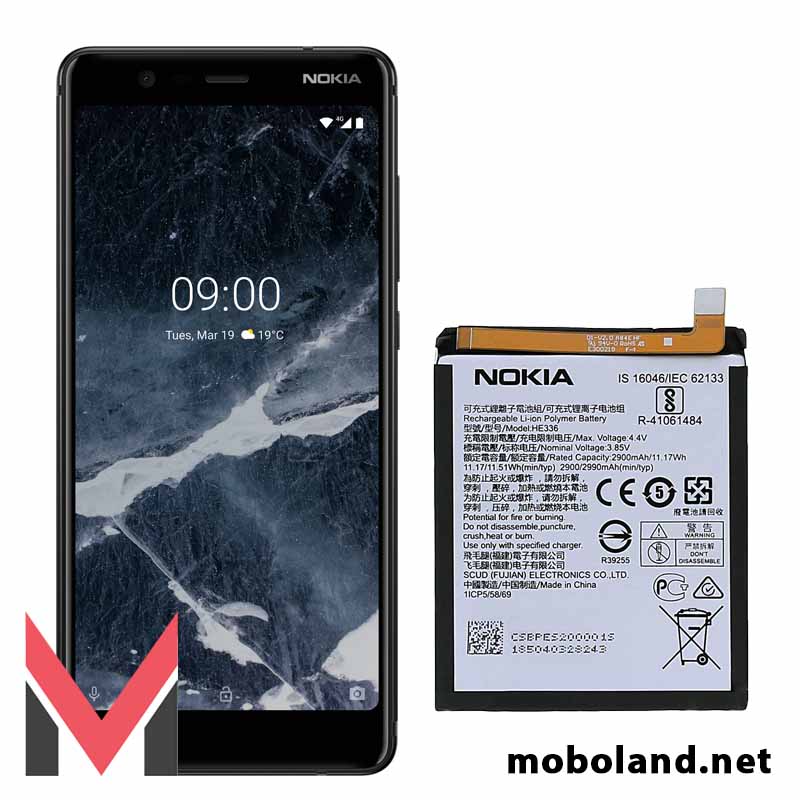باتری اصلی گوشی نوکیا Nokia 5.1 HE336