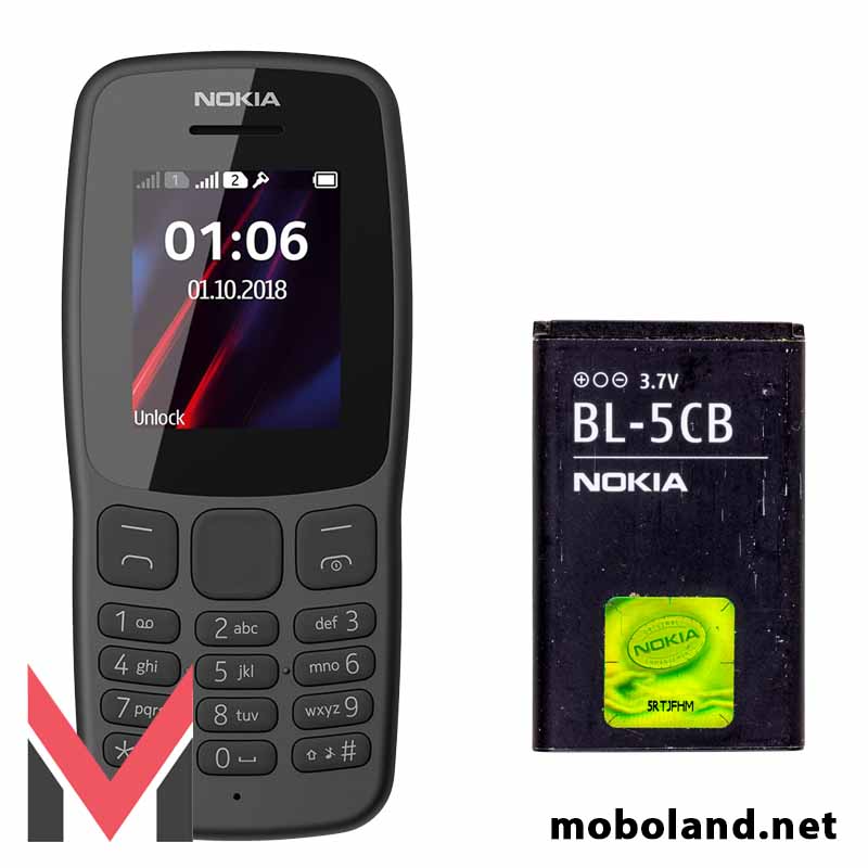 باتری اصلی گوشی نوکیا Nokia 106 2018 Classic BL-5CB