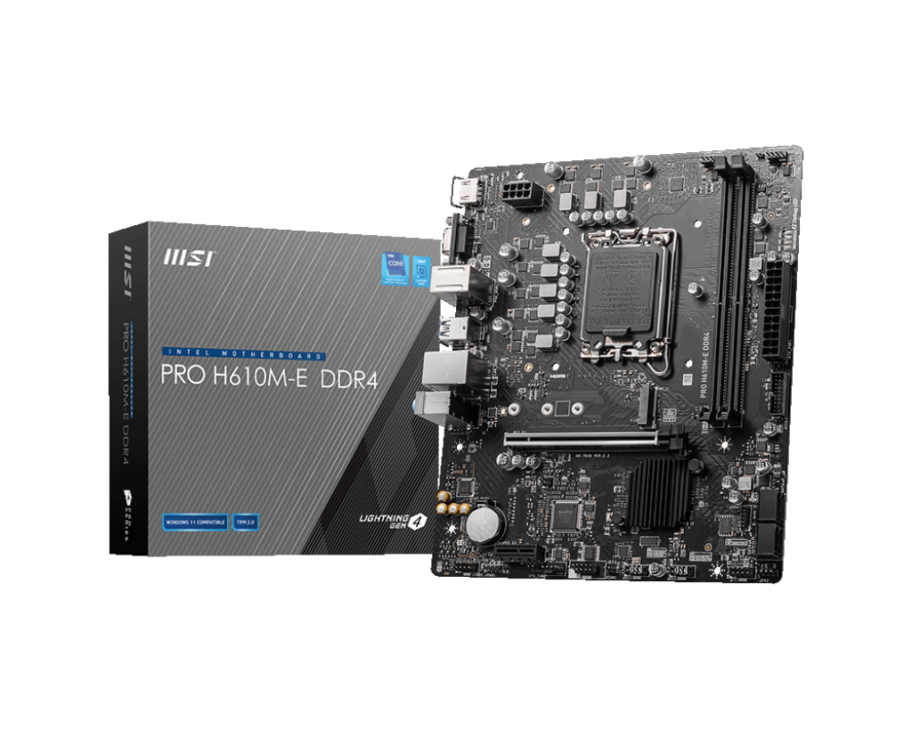 مادربرد ام اس آی MOTHERBOARD MSI PRO H610M-E DDR4