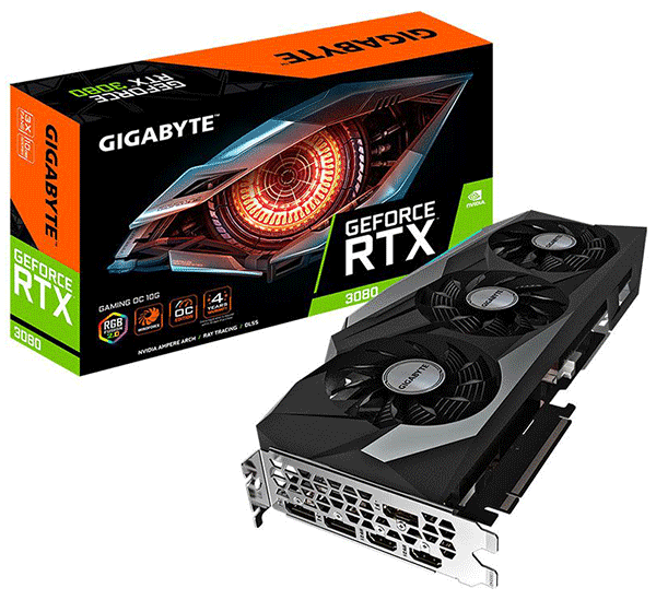 کارت گرافیک گیگابایت دست دوم GIGABYTE Graphics Card GeForce RTX 3070 GAMING OC 8G